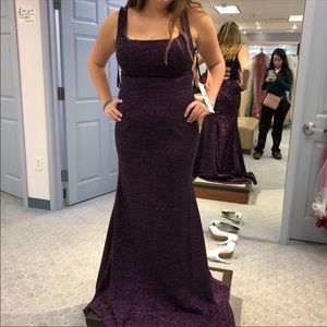 Purple Jovani Prom Dress